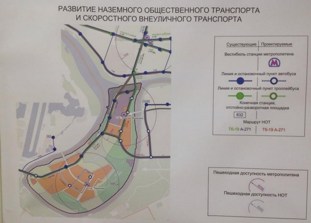 Мневниковская пойма карта